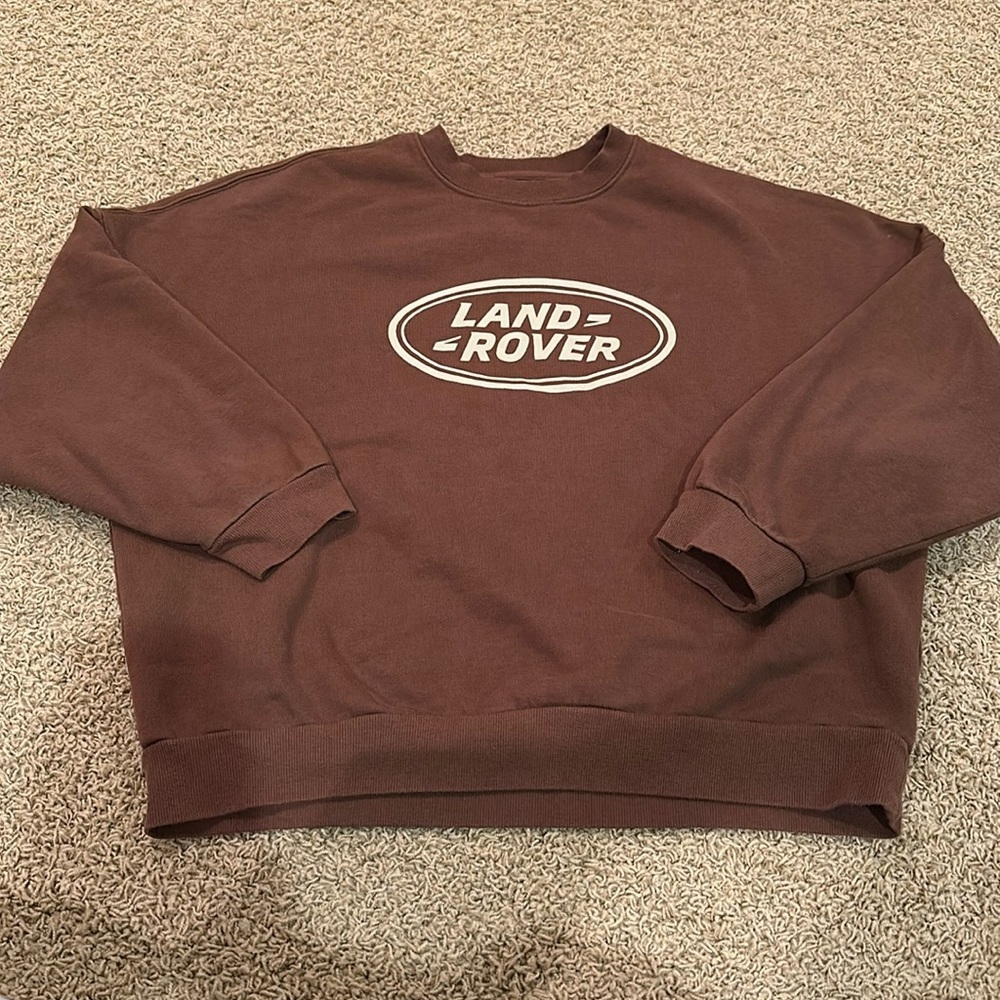 land rover crewneck